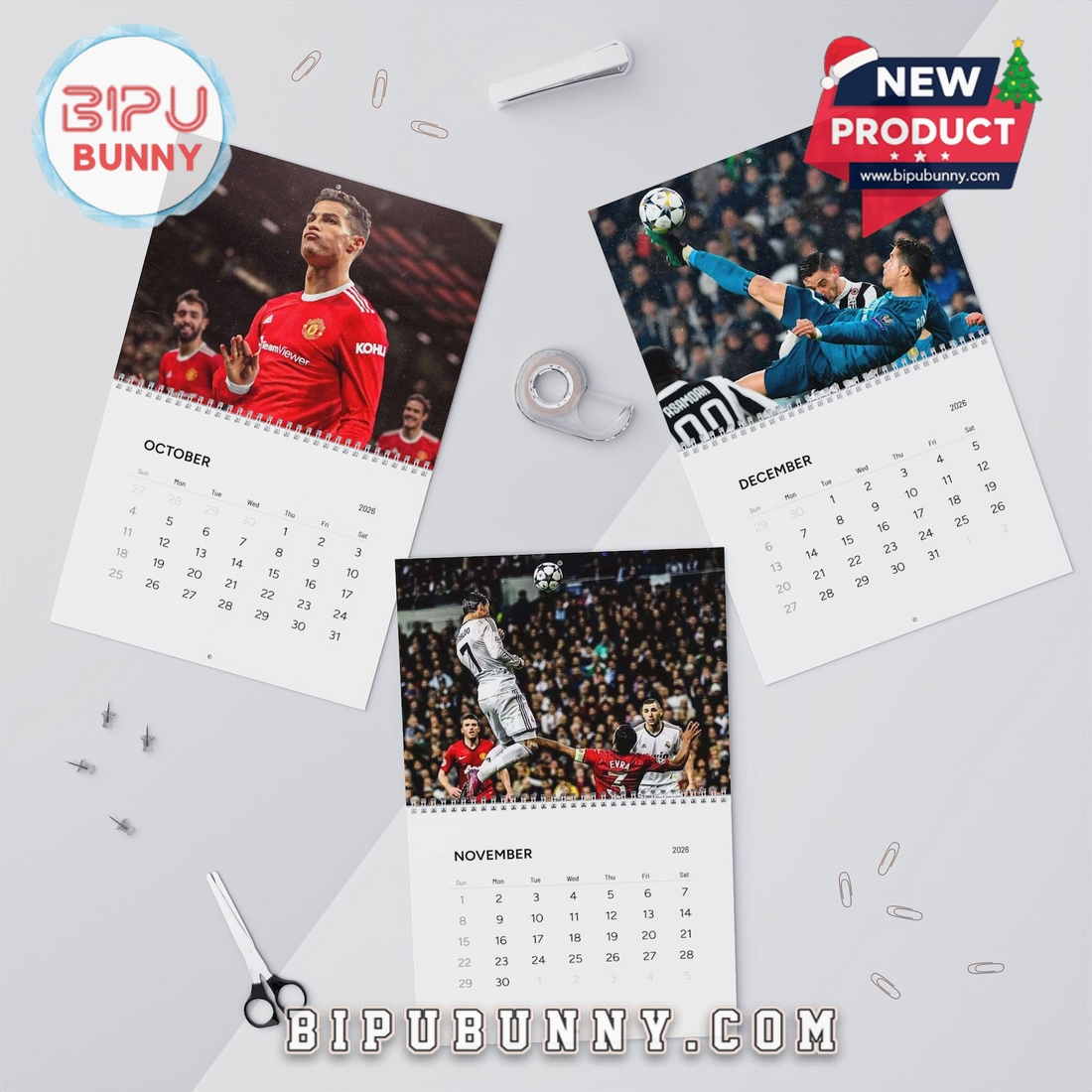 Cristiano Ronaldo Wall Calendar 2026 Cristiano Ronaldo Wall Calendar 2026
