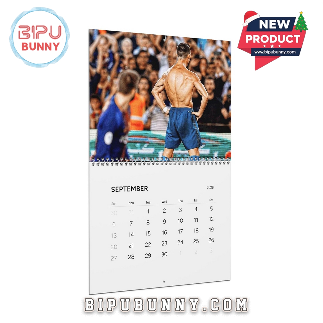 Cristiano Ronaldo Wall Calendar 2026 Cristiano Ronaldo Wall Calendar 2026