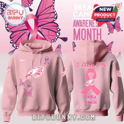 Custom NFL Teams Breast Cancer Awareness Month Pink Hoodie