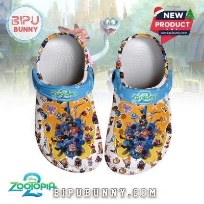 Custom Zootopia 2 Crocs Clogs Shoes