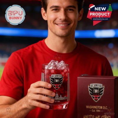D.C. United Whiskey Glass