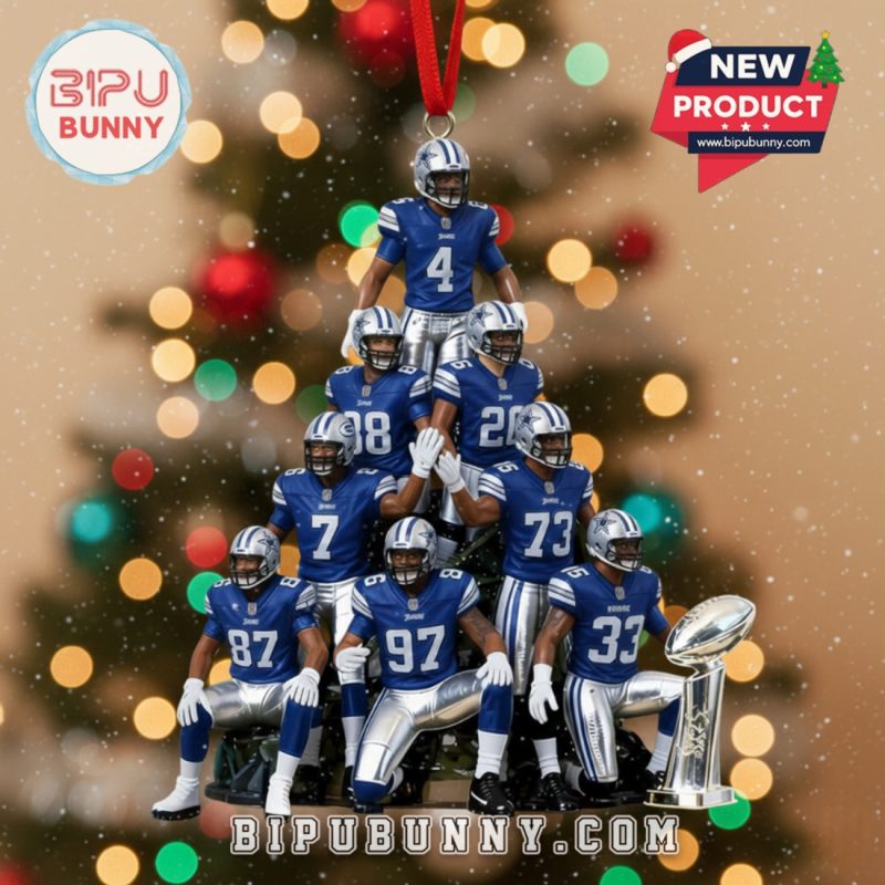 Dallas Cowboys Christmas Ornament 2025