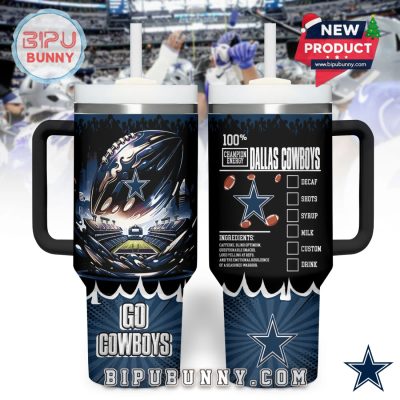 Dallas Cowboys NFL Champion Energy Tumbler 40oz