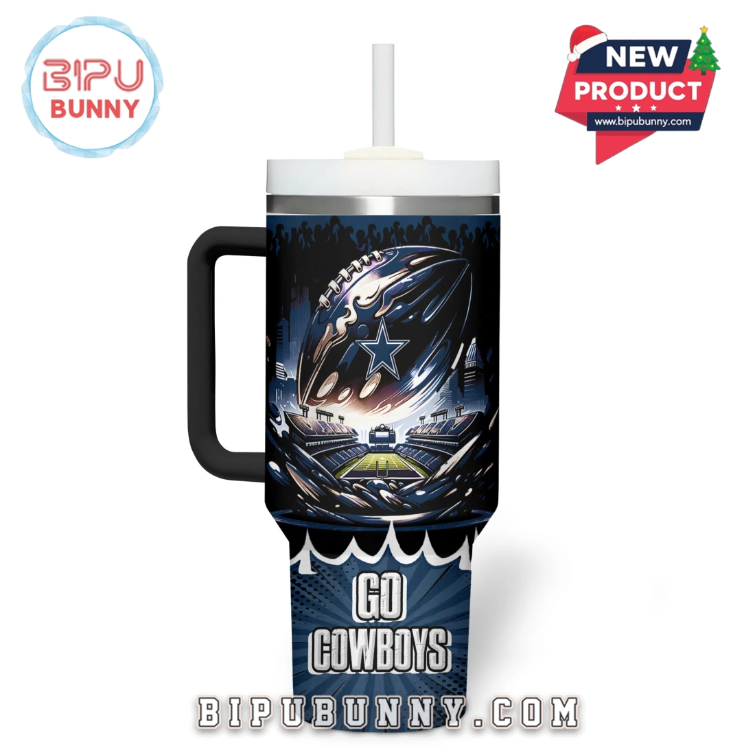 Dallas Cowboys NFL Champion Energy Tumbler 40oz Dallas Cowboys NFL Champion Energy Tumbler 40oz