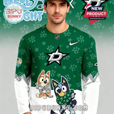 Dallas Stars NHL Bluey Night Limited Hockey Jersey