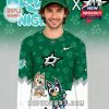 Dallas Stars Bluey Night green jersey and cap combination with Bluey cartoon hockey artwork!