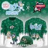 Complete Bluey Night Dallas Stars jersey and cap set with cartoon hockey art and green color scheme!