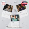 Damon Salvatore 2026 calendar pages for October to December with expressive, casual, and moody portraits!
