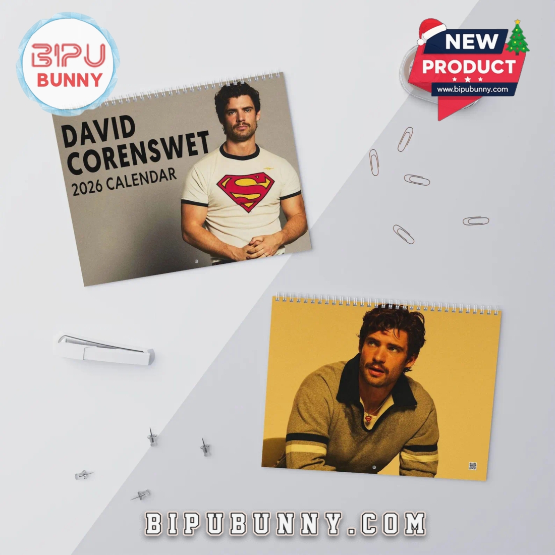 David Corenswet Wall Calendars 2026 David Corenswet Wall Calendars 2026