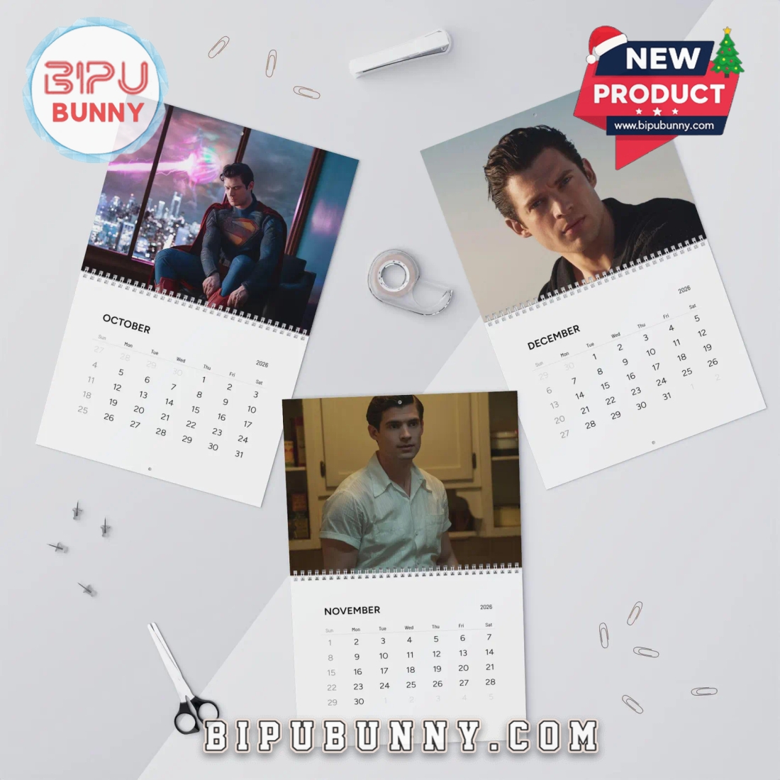 David Corenswet Wall Calendars 2026 David Corenswet Wall Calendars 2026