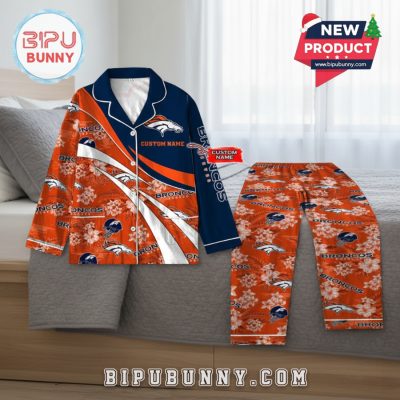 Denver Broncos Football Limited Edition Pajamas Set