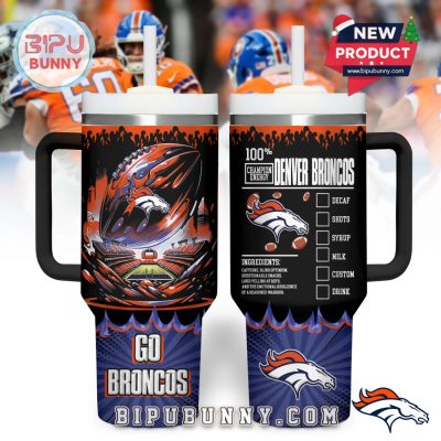 Denver Broncos NFL Champion Energy Tumbler 40oz