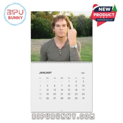 Dexter Morgan Wall Calendar 2026