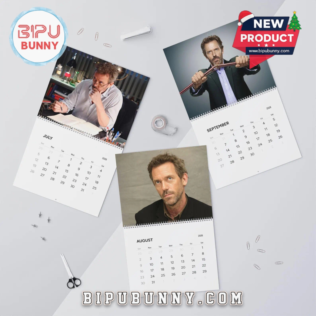 Dr. Gregory House Wall Calendar 2026 Dr. Gregory House Wall Calendar 2026