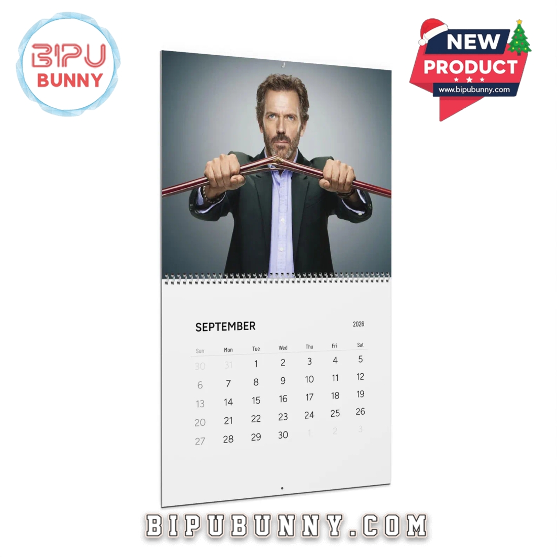 Dr. Gregory House Wall Calendar 2026 Dr. Gregory House Wall Calendar 2026
