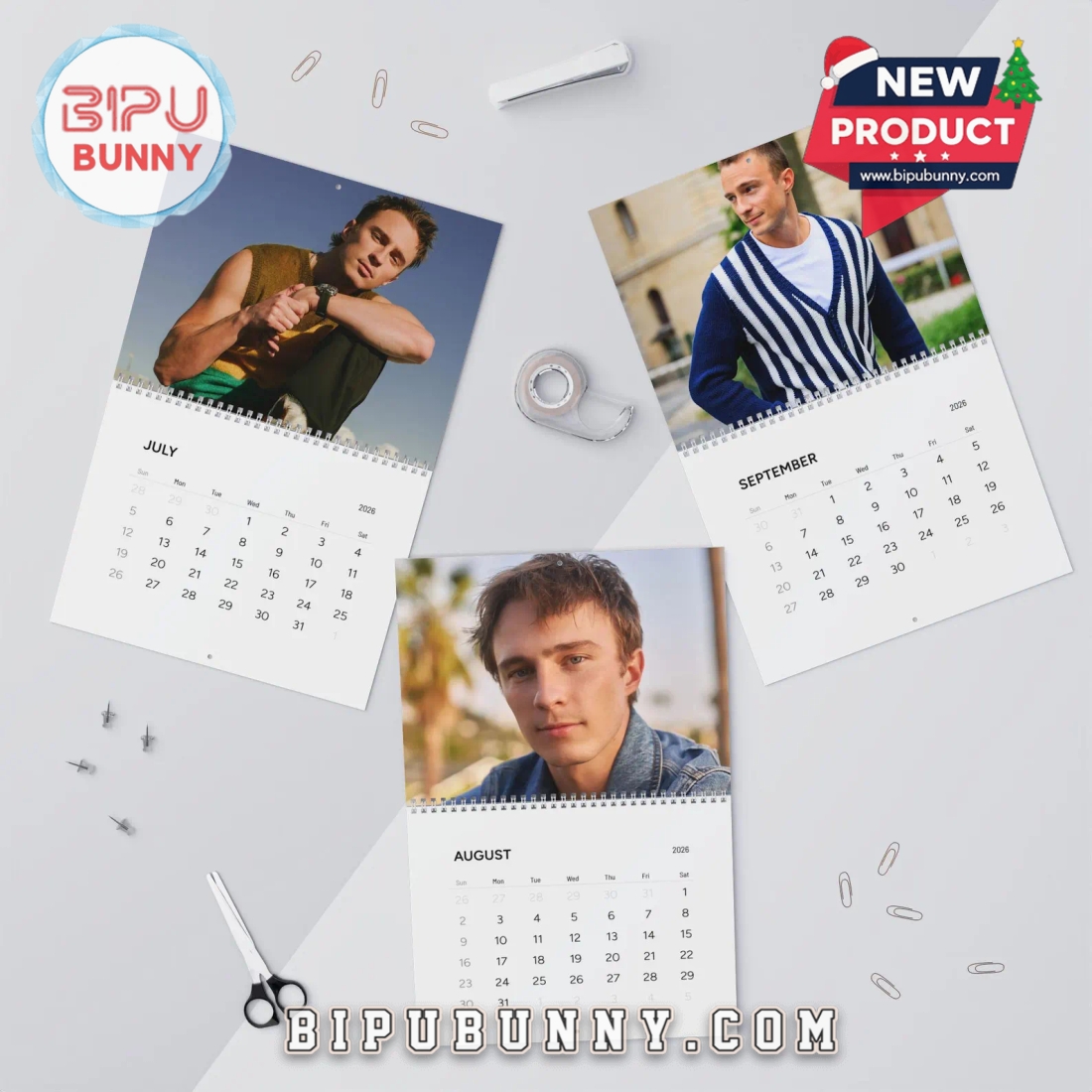 Drew Starkey Wall Calendar 2026 Drew Starkey Wall Calendar 2026