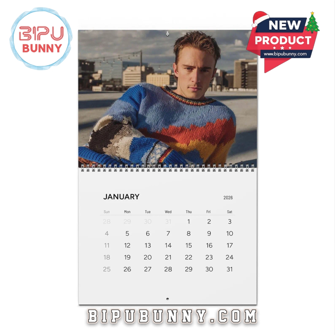 Drew Starkey Wall Calendar 2026 Drew Starkey Wall Calendar 2026