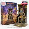 Iron Maiden Eddie pharaoh throne brick model with seated figure ancient style decorations and collector presentation!