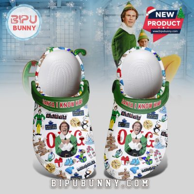 Elf Movie Crocs Crocband Clogs Shoes