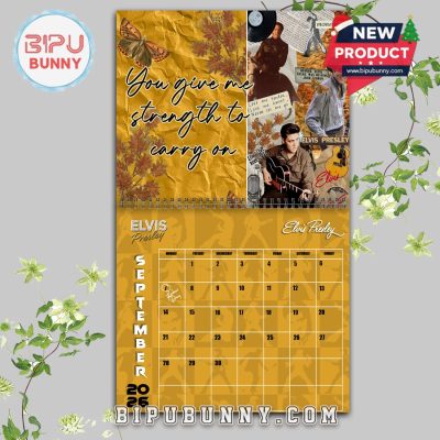 Elvis Presley Wall Hanging Calendar 2026