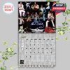 Elvis Presley May calendar with Jailhouse Rock theme, dancing figures, and high-energy design in vintage beige tones!