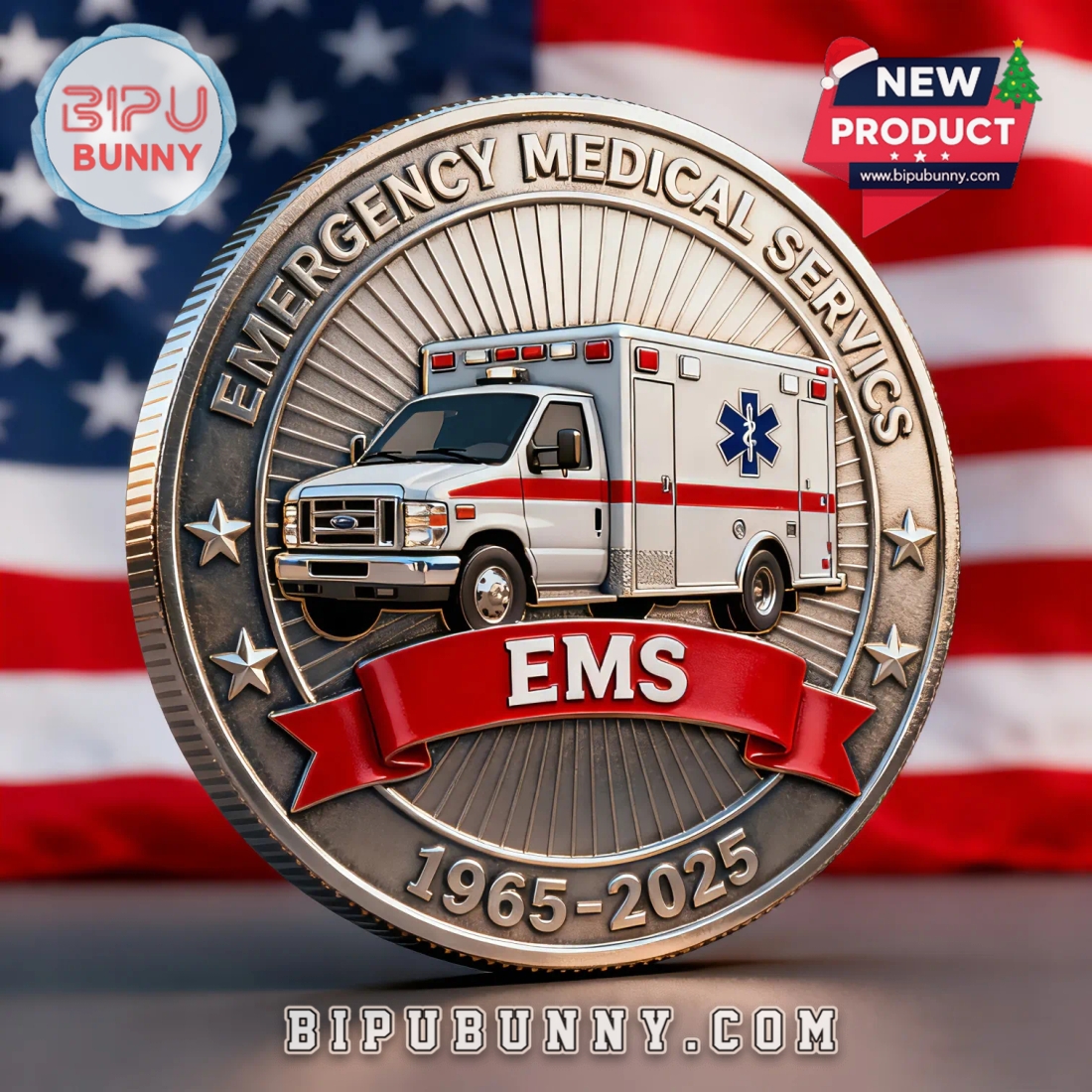 EMS 60th Anniversary Commemorative Coin EMS 60th Anniversary Commemorative Coin