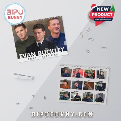 Evan Buckley Wall Calendar 2026