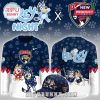 Florida Panthers Bluey Night limited jersey and hat set featuring Bluey characters and team branding!