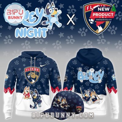 Florida Panthers NHL Bluey Night Limited Hoodie