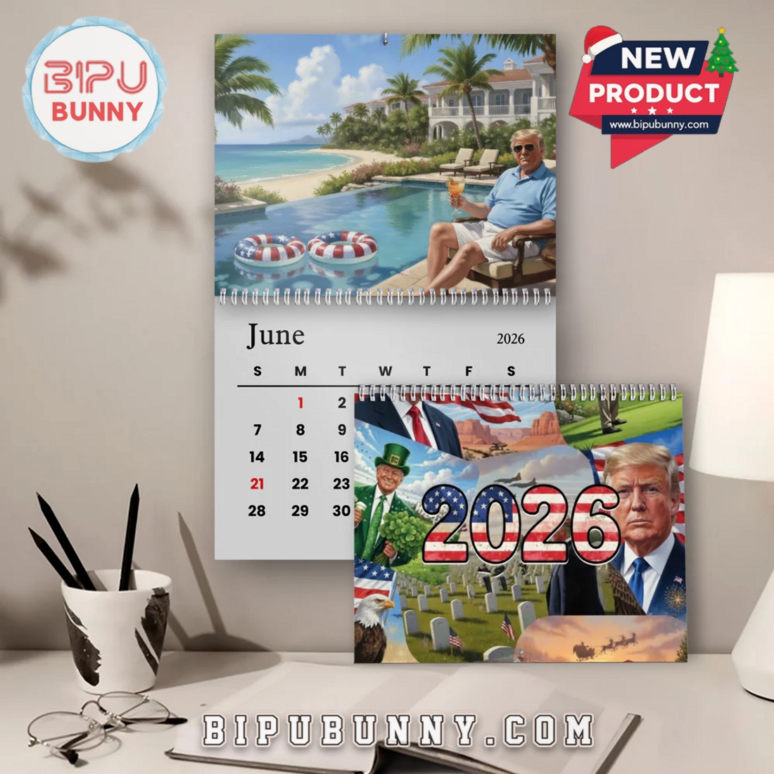 Funny Trump 2026 Wall Calendar Funny Trump 2026 Wall Calendar