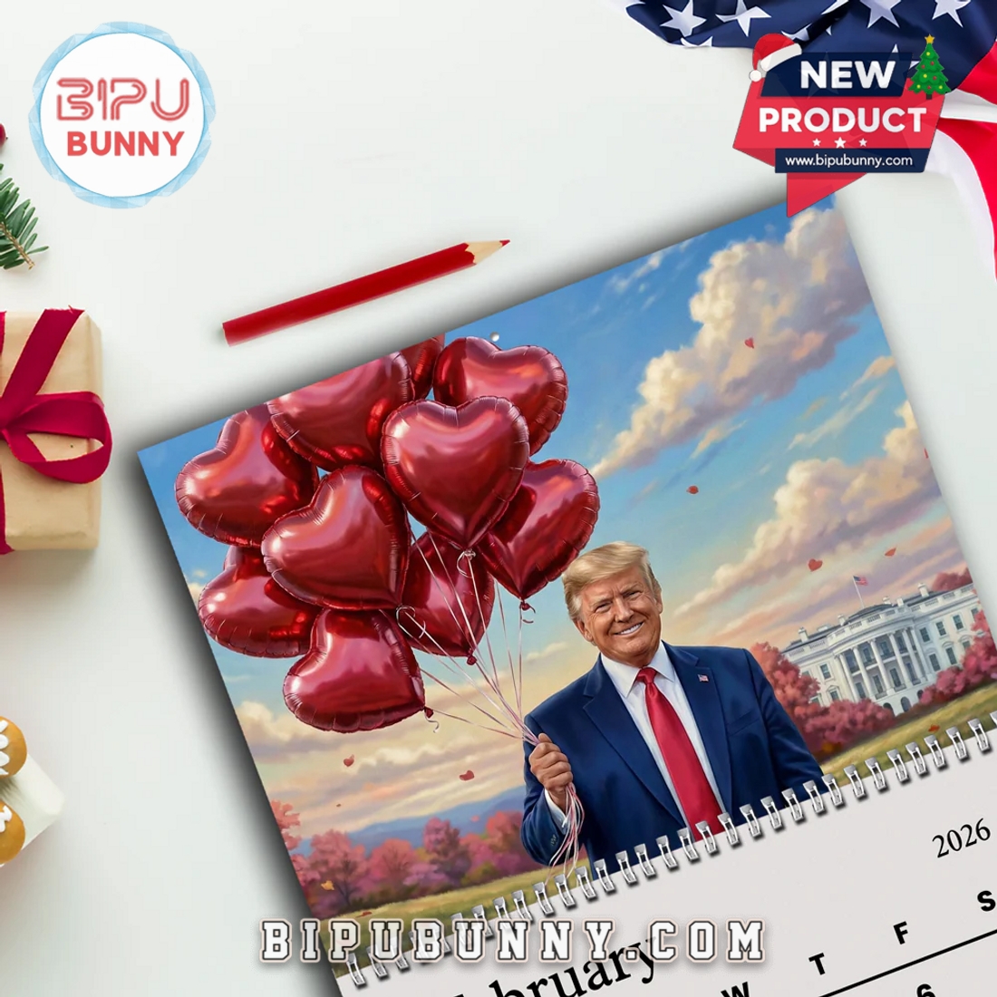 Funny Trump 2026 Wall Calendar Funny Trump 2026 Wall Calendar