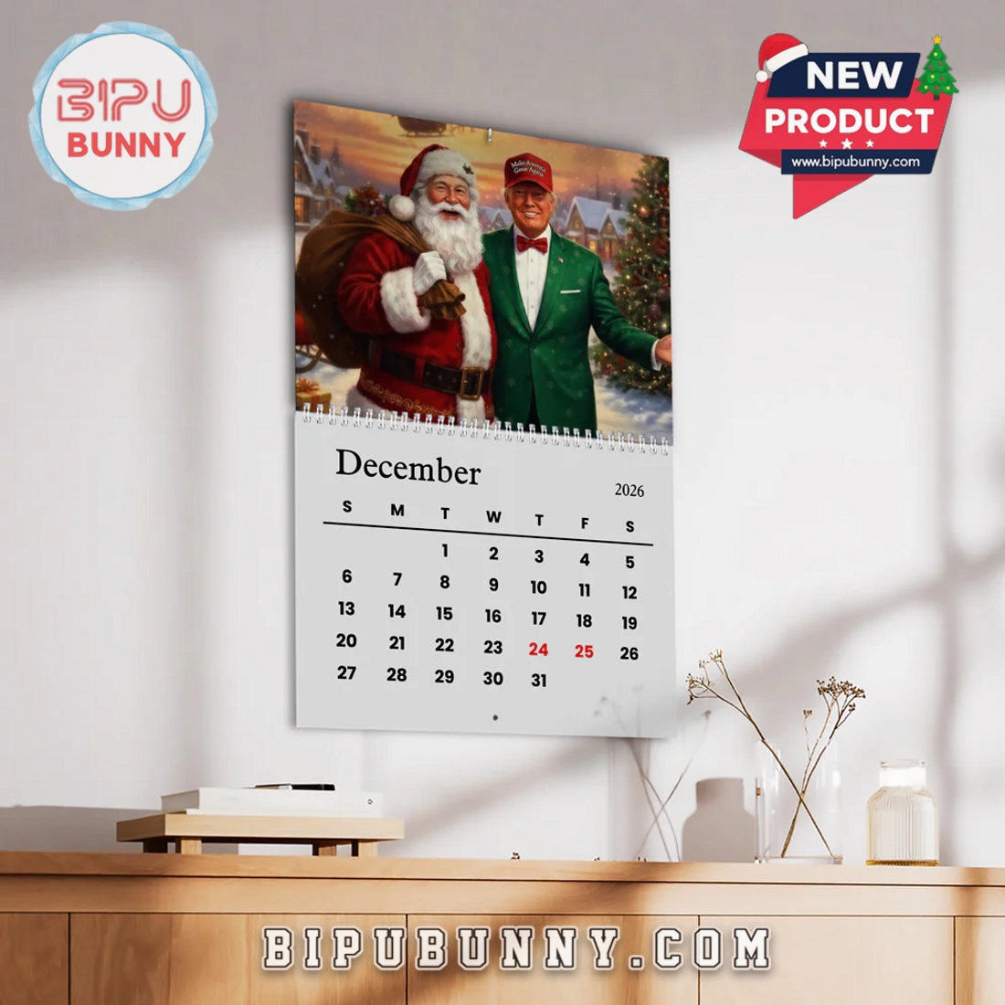 Funny Trump 2026 Wall Calendar Funny Trump 2026 Wall Calendar