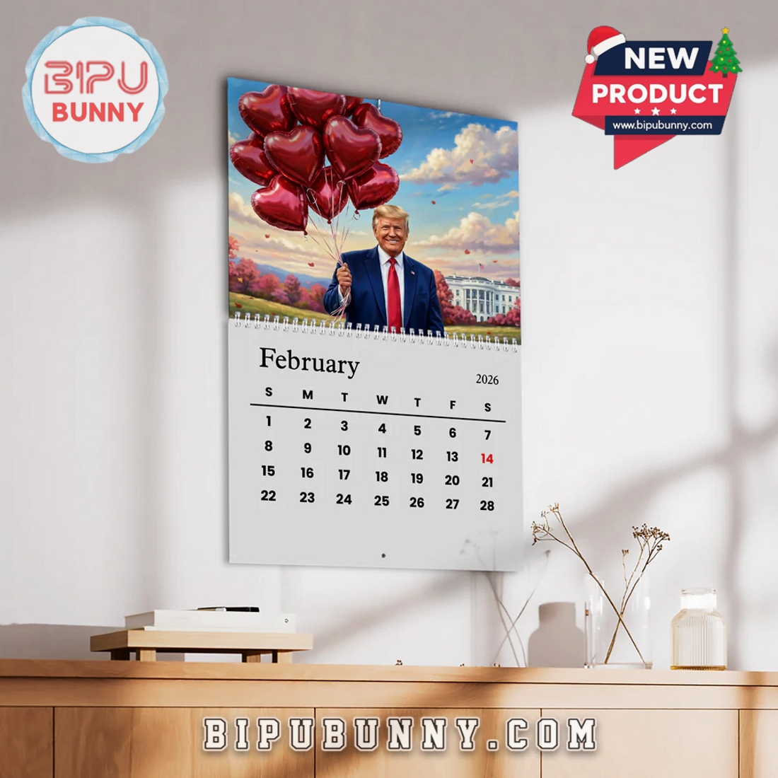Funny Trump 2026 Wall Calendar Funny Trump 2026 Wall Calendar