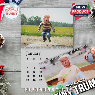 Funny Trump Tiny Wall Calendar 2026