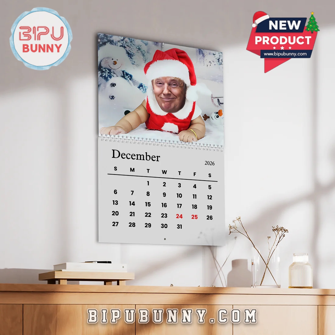 Funny Trump Tiny Wall Calendar 2026 Funny Trump Tiny Wall Calendar 2026