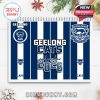 Front cover of 2026 Geelong Cats calendar using club colors and logos with a clean, sporty design!