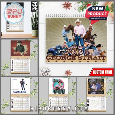 George Strait Wall Hanging Calendar 2026 George Strait Wall Hanging Calendar 2026