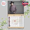 November 2026 George Strait calendar page with iconic western look and country lyric tribute!