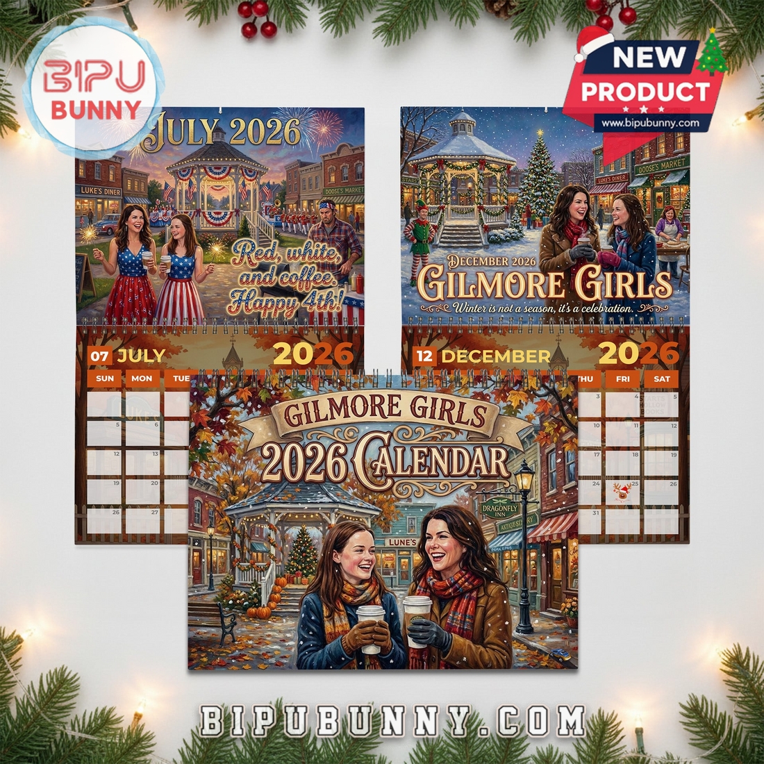 Gilmore Girls Wall Calendar 2026 Gilmore Girls Wall Calendar 2026