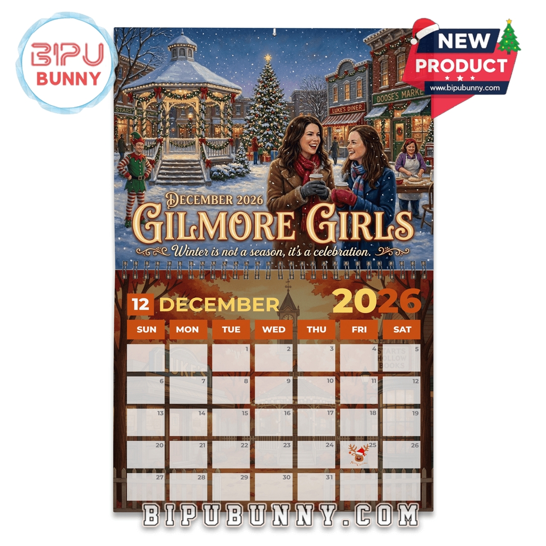 Gilmore Girls Wall Calendar 2026 Gilmore Girls Wall Calendar 2026
