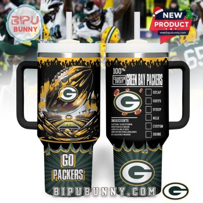Green Bay Packers NFL Champion Energy Tumbler 40oz