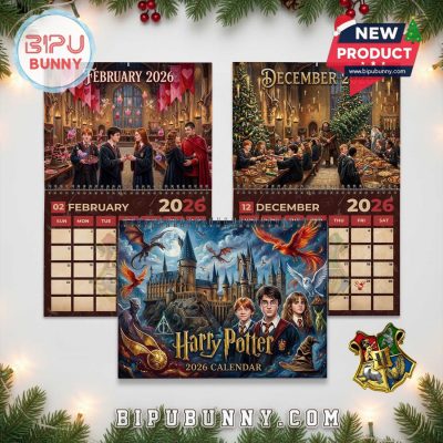 Harry Potter Wall Calendar 2026