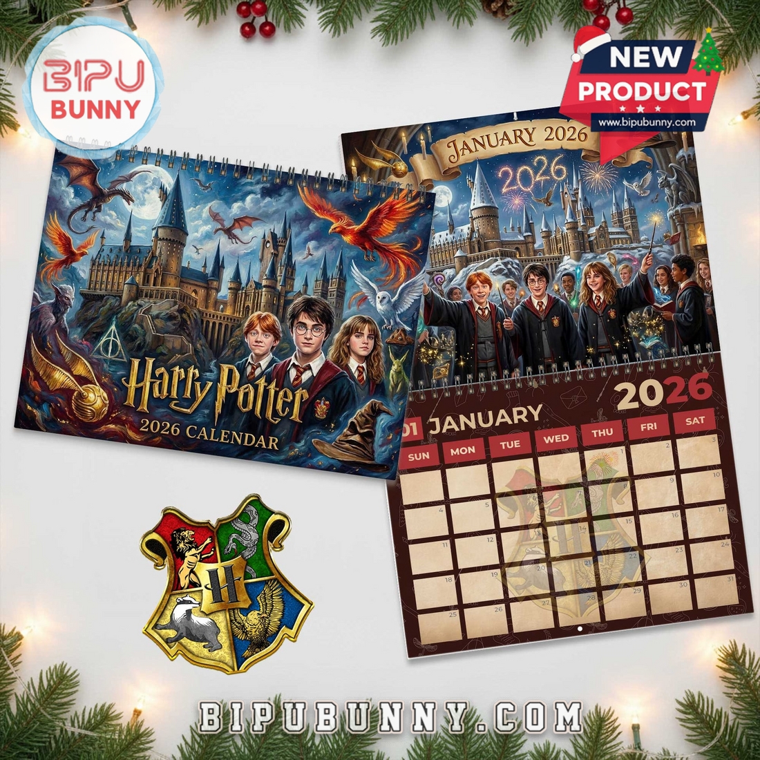Harry Potter Wall Calendar 2026 Harry Potter Wall Calendar 2026