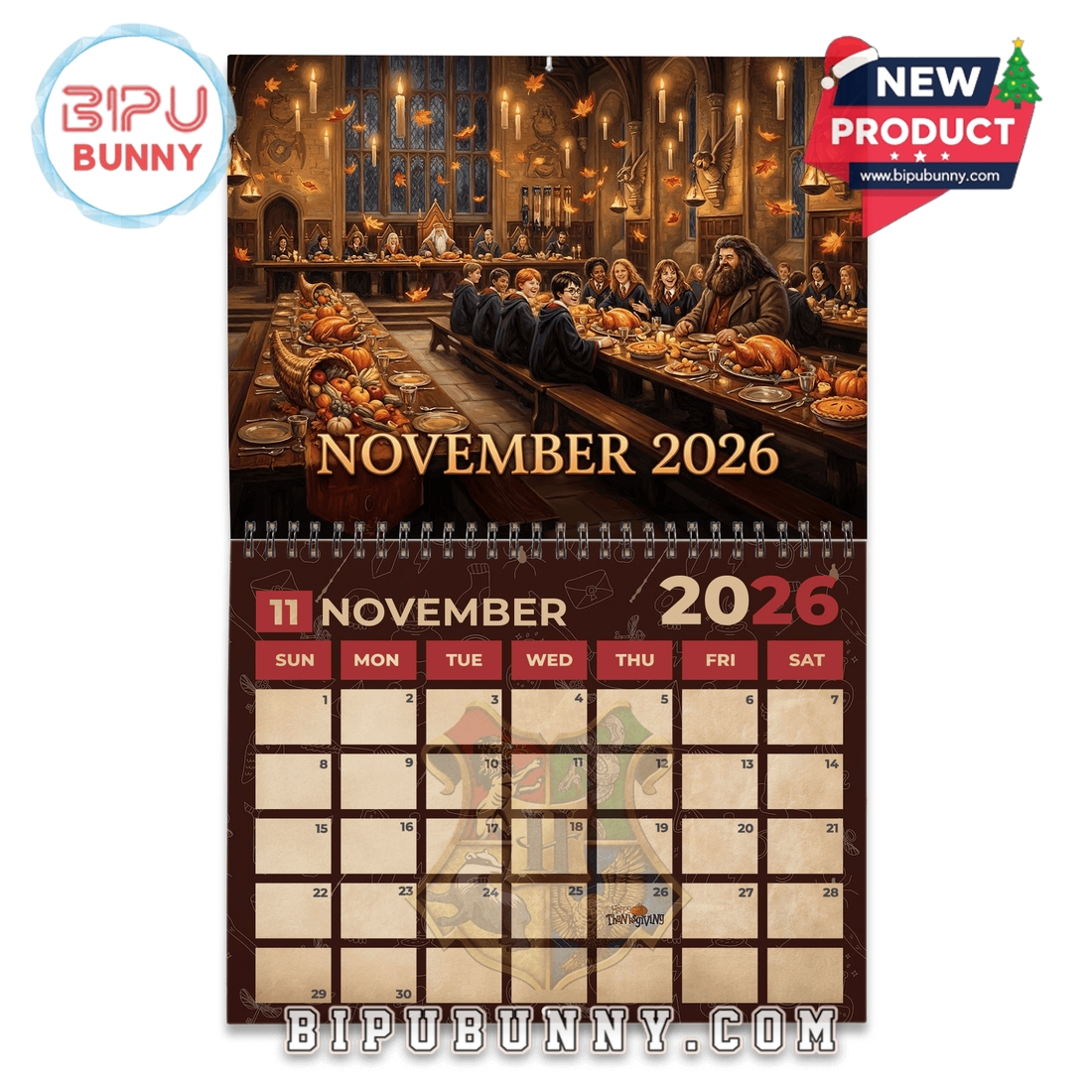 Harry Potter Wall Calendar 2026 Harry Potter Wall Calendar 2026