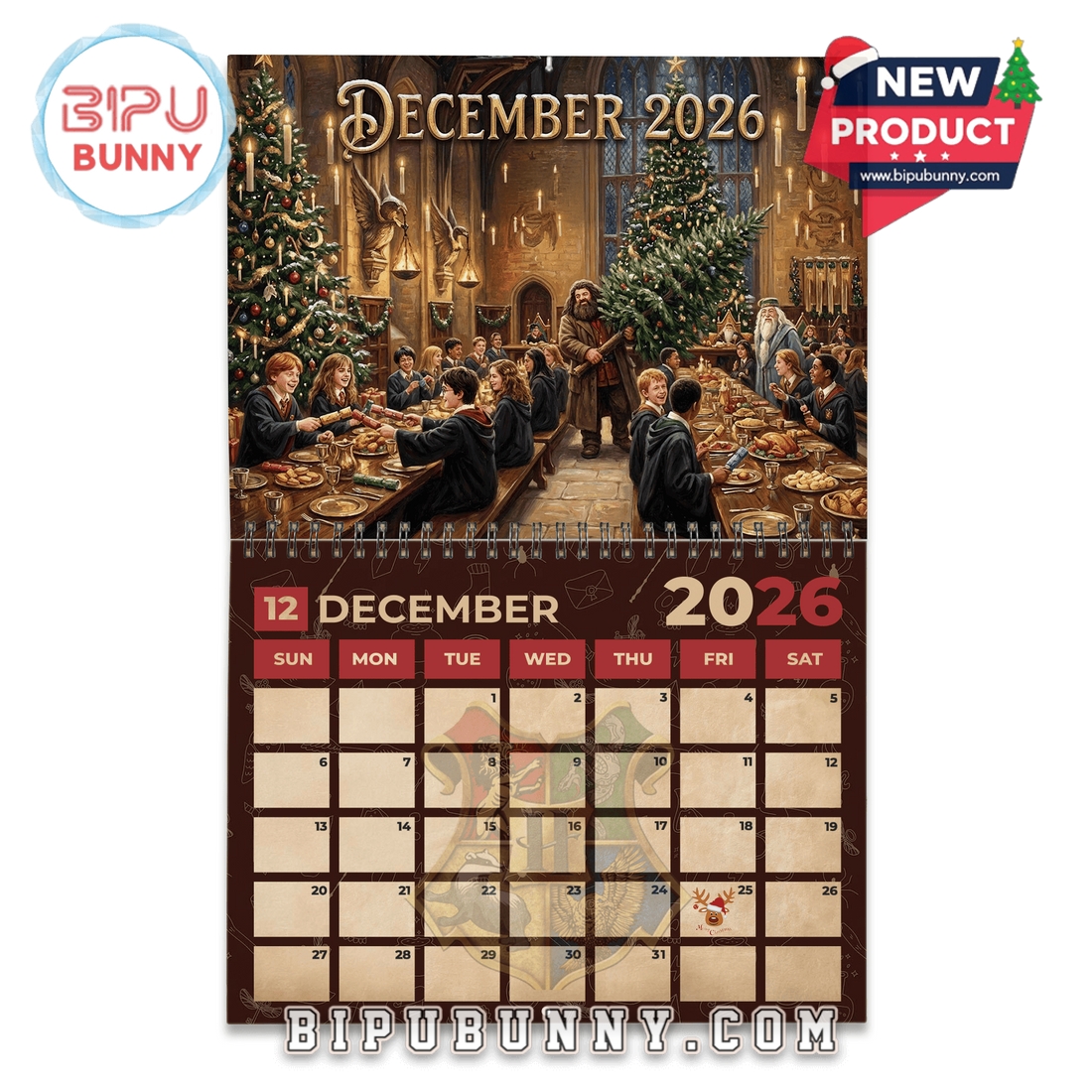 Harry Potter Wall Calendar 2026 Harry Potter Wall Calendar 2026