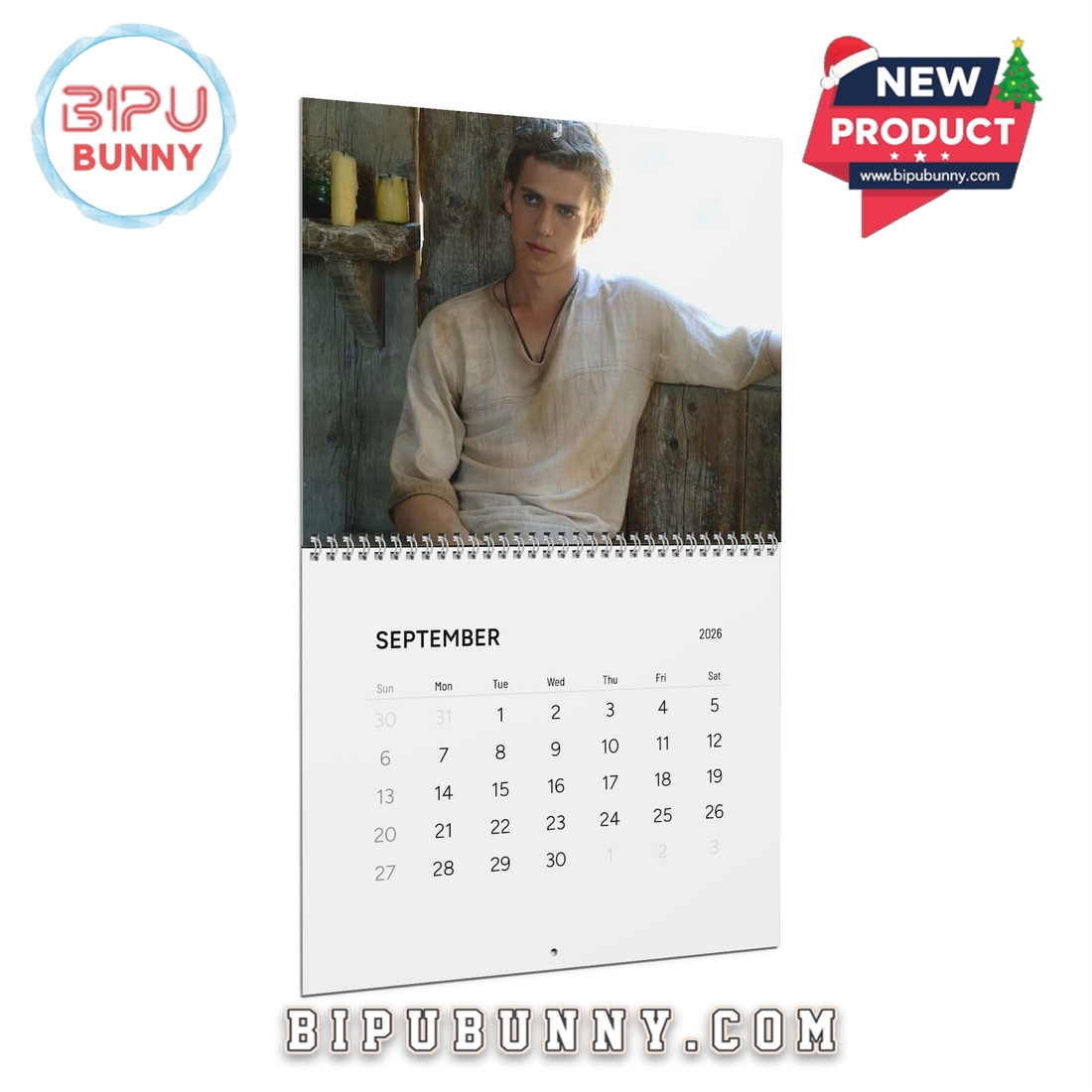 Hayden Christensen Wall Calendar 2026 Hayden Christensen Wall Calendar 2026