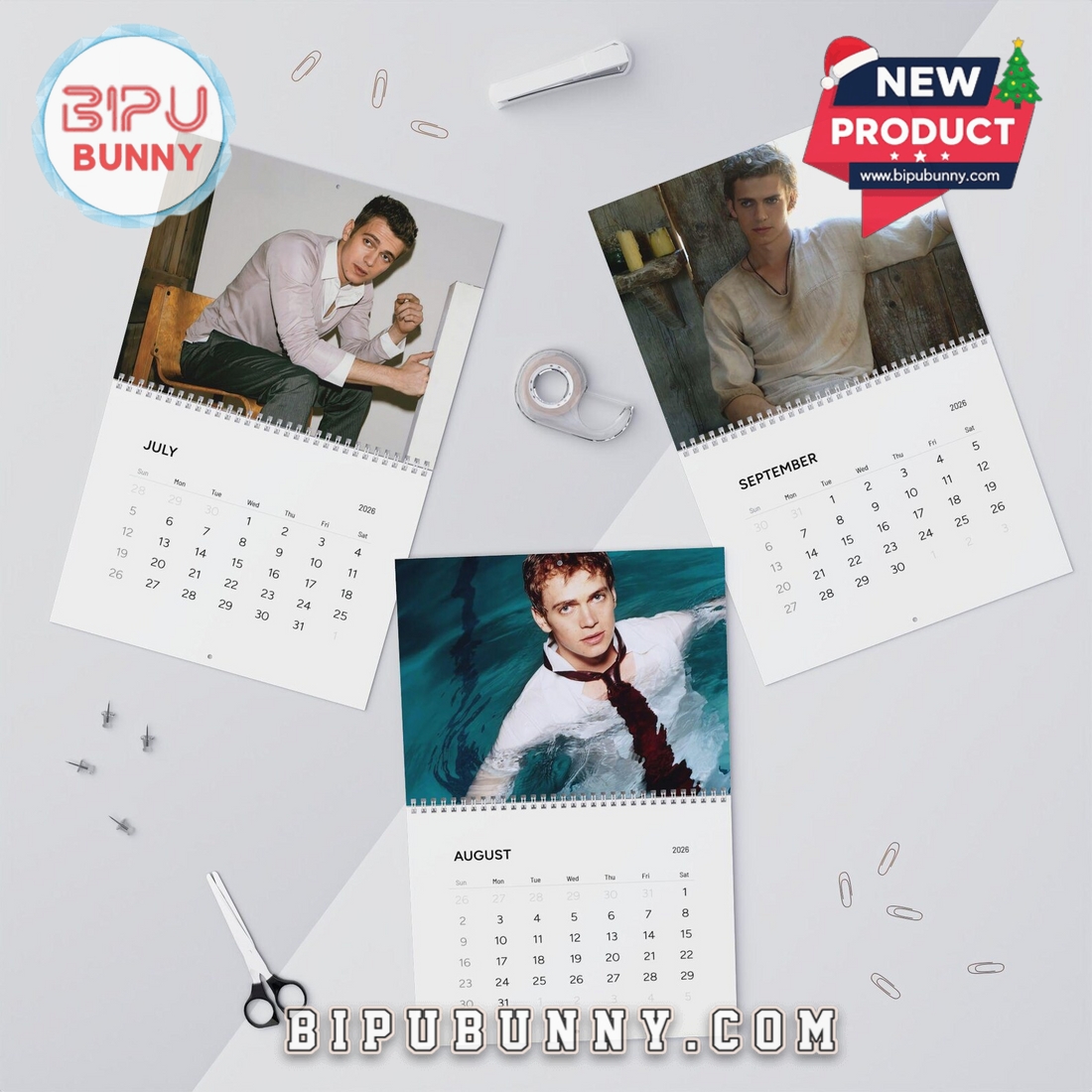 Hayden Christensen Wall Calendar 2026 Hayden Christensen Wall Calendar 2026