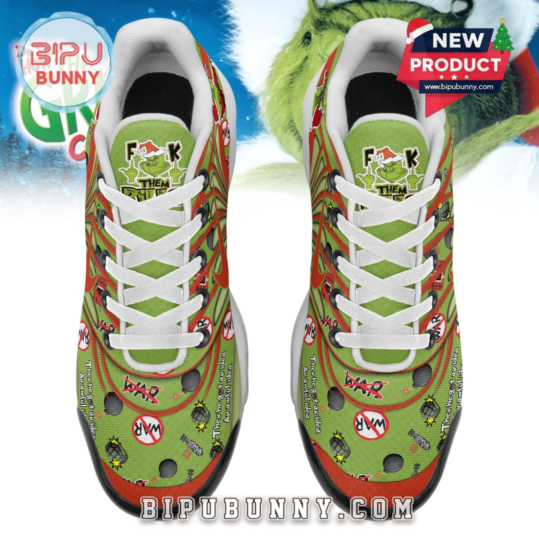 How The Grinch Stole Christmas 2025 TN Shoes Sneakers How The Grinch Stole Christmas 2025 TN Shoes Sneakers