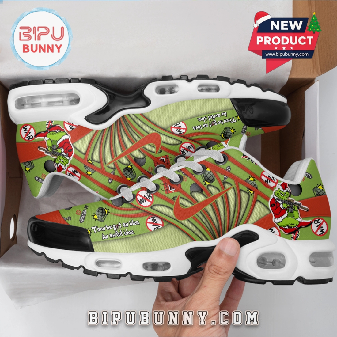 How The Grinch Stole Christmas 2025 TN Shoes Sneakers How The Grinch Stole Christmas 2025 TN Shoes Sneakers