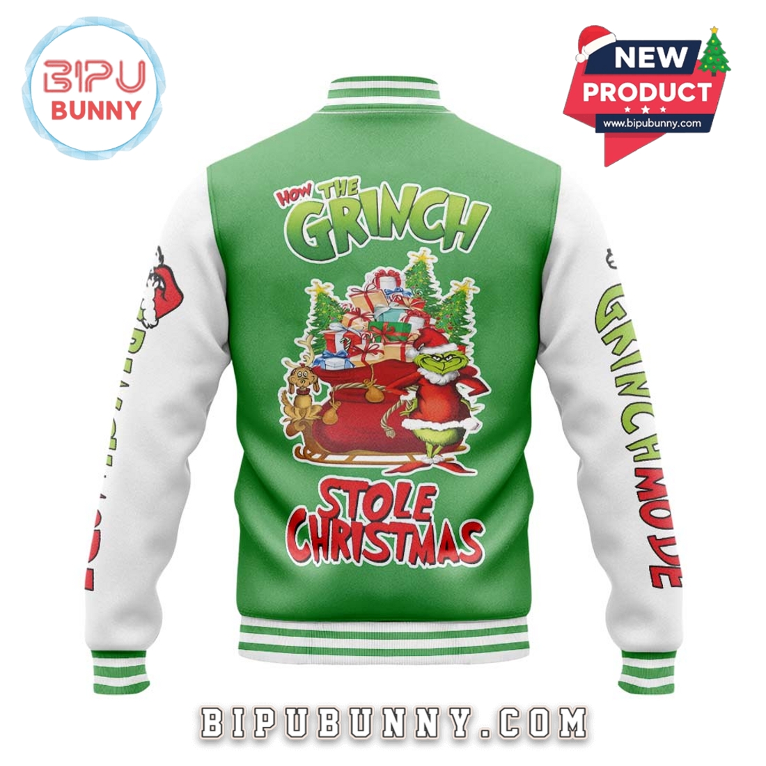 How The Grinch Stole Christmas Baseball Jacket 2025 How The Grinch Stole Christmas Baseball Jacket 2025